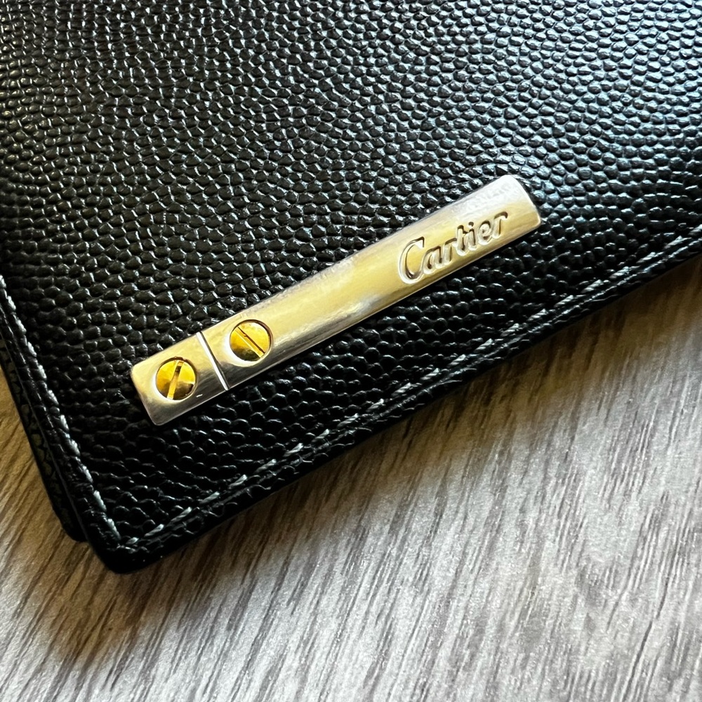 Cartier Santos Leather Wallet - Picture 11 of 11